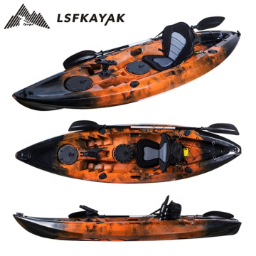 Alibaba online trade show sell 1 person single sit on fishing recreational kayak